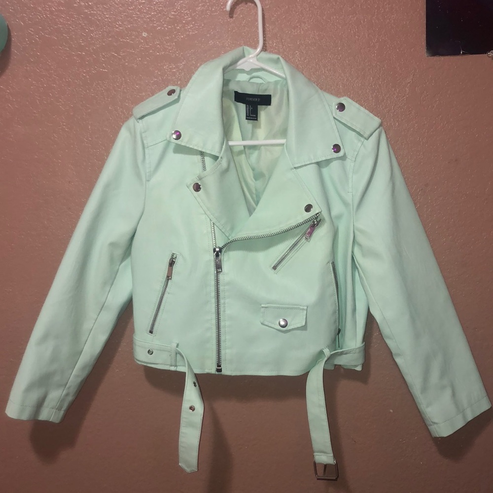 Pastel mint jacket